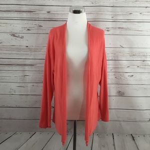 NIC+ZOE Coral Long Sleeve Knit Cardigan - Size L
